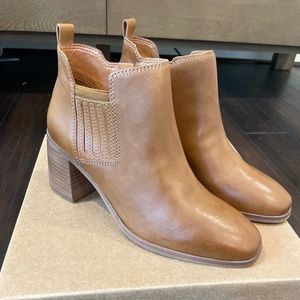 Lucky Brand Tan Short Boots (new)